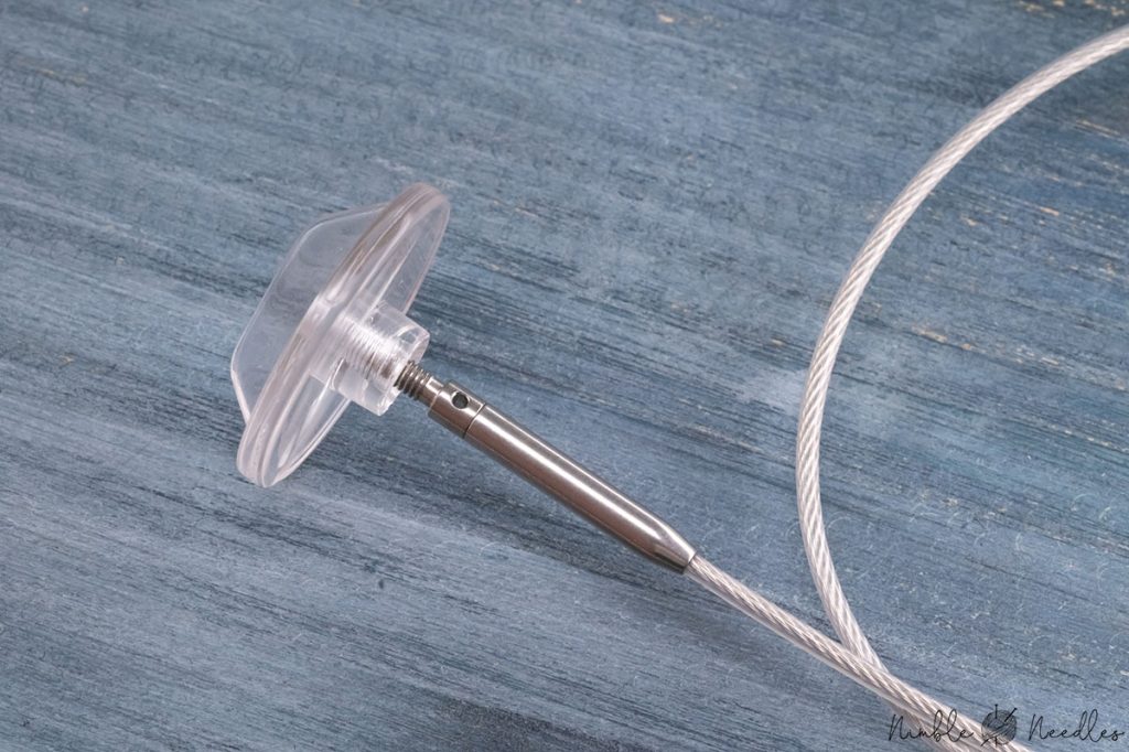 the plastic cable stoppers included in the lykke flight sets