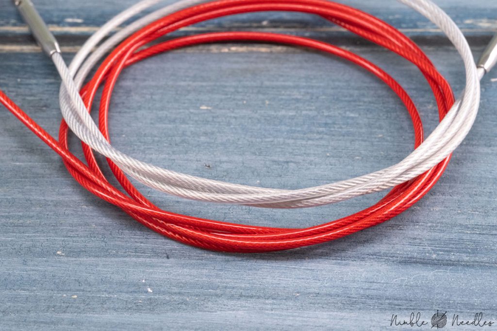 lykke flight cables vs the chiagoo red twist cables (close-up picture)